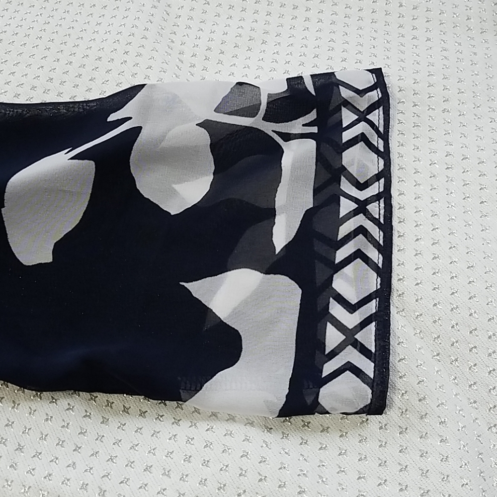 NWT JM Collection 3/4 sleeve navy sheath dress - Picture 4 of 5
